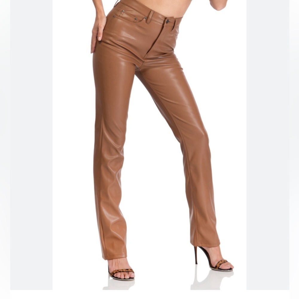 $22 clearance sale STEVE MADDEN Women’s Mercer Faux-Leather Pants